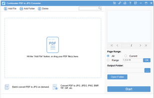 Coolmuster PDF to JPG Converter screenshot 2
