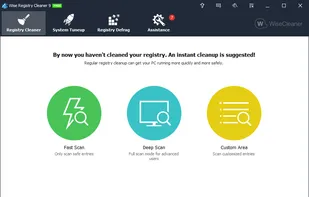 Wise Registry Cleaner screenshot 1