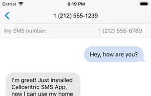 Callcentric screenshot 1
