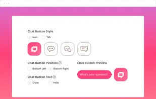 Chat Button Settings
