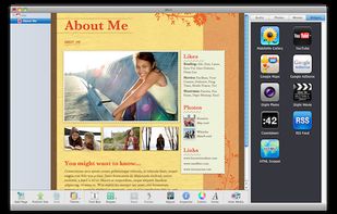 iWeb screenshot 1