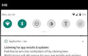 AppNotifier screenshot 1