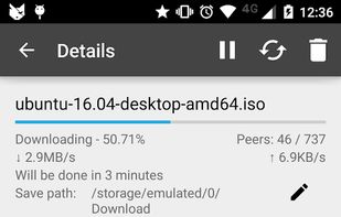CatTorrent screenshot 3