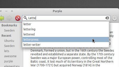 Purple Dictionary screenshot 1
