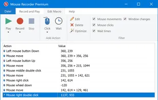 Mouse Recorder Premium screenshot 1