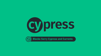 Cypress.io blocks certain plugins from version 13, pushing users to Alternative frameworks image