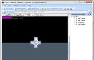 PuTTYCM screenshot 1