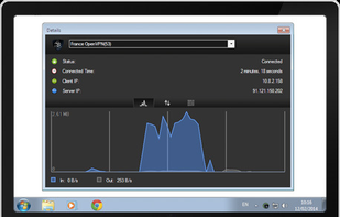 Le VPN software on Windows.