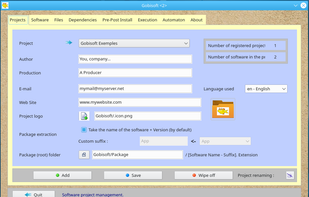 Project management and product information 