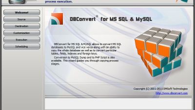 DBConvert for MS SQL and MySQL screenshot 1