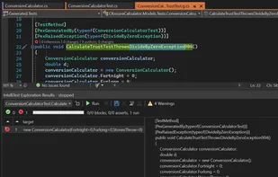 Microsoft Visual Studio screenshot 3