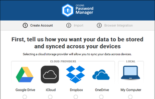 Cyclonis Password Manager screenshot 1