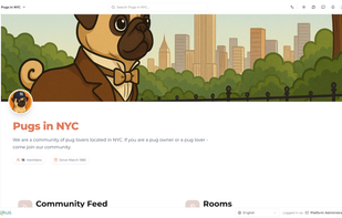 Community Landing page