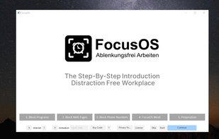 FocusOS screenshot 2