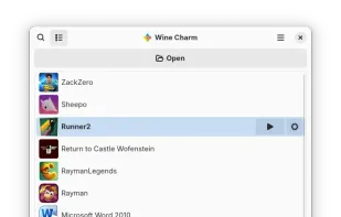 WineCharm screenshot 1