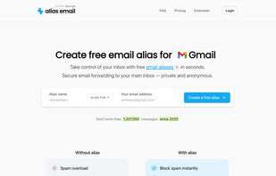 Alias Email screenshot 1