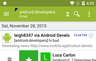 Aqua Mail screenshot 1