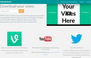 Vine Archivist screenshot 1