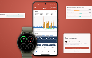 Empirical Health with continuous heart rate tracking.