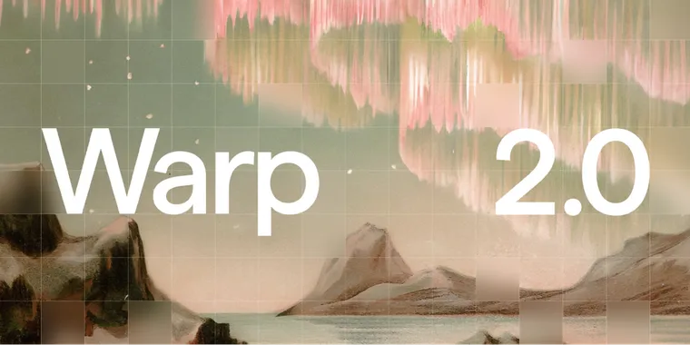 Warp 2.0 introduce a Unified Agentic Development Environment running within the terminal image