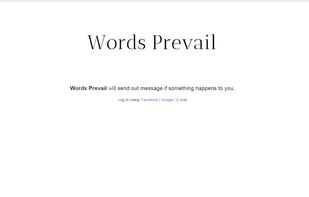 Words Prevail screenshot 1