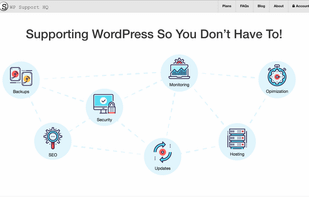 WP Support HQ screenshot 1