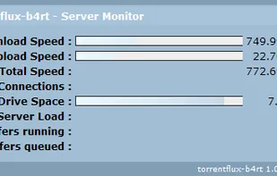 TorrentFlux-b4rt screenshot 1