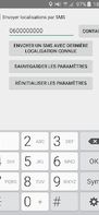 Android GPS to SMS screenshot 2
