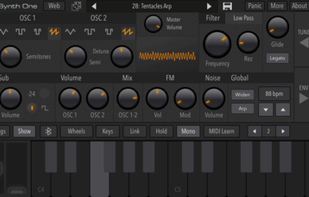 AudioKit Synth One screenshot 3