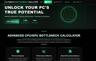 Ultimate Bottleneck Calculator screenshot 1