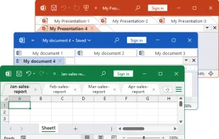 Office Tab screenshot 1