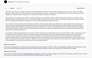 Best Ipsum screenshot 1