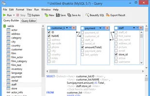 Navicat screenshot 3