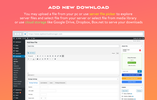 WP Download Manager screenshot 1