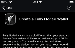 Fully Noded screenshot 1