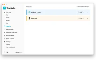 TimeScribe screenshot 1