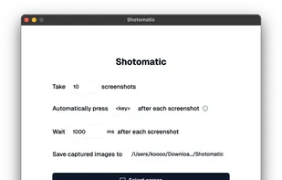 Shotomatic screenshot 1