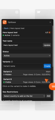 Optibase screenshot 1