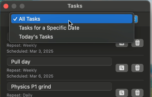 Tasktile screenshot 1