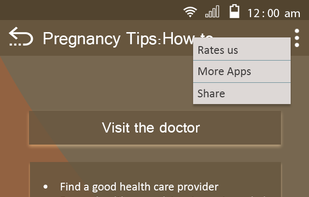 Pregnancy Tips:How to Care? screenshot 1