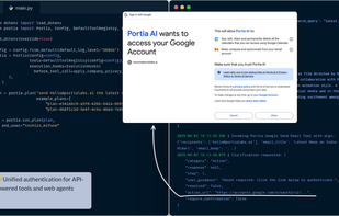 Portia AI screenshot 2