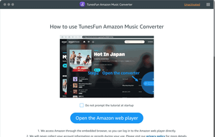 TunesFun Amazon Music Conveter screenshot 1