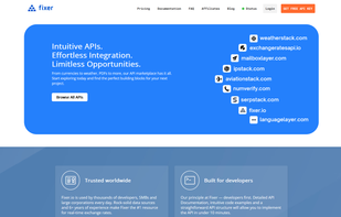 Fixer.io screenshot 1