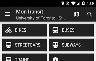 MonTransit screenshot 1