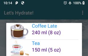 Let's Hydrate, Drink Water Reminder screenshot 2