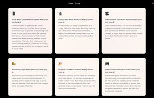 Lyrics Into Song screenshot 1