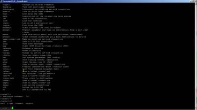 Cisco CLI in PuTTY