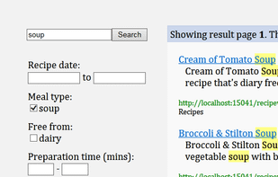 SearchUnit screenshot 1
