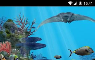 3D Aquarium Live Wallpaper HD screenshot 2