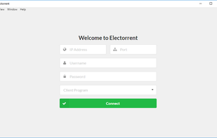 Electorrent screenshot 1
